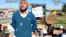 Hunger Strike Against Delay of KKK University Karak construction by M.Nisar Sani Khattak