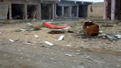 La ville détruite de Sinjar en Irak en décembre 2015