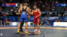 2015 Wrestling World Championship-GR 80 kg-Cebi Selcuk(TUR)-Szabó László(HUN)