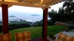Panoramic Aegean view from Villa Eleven in Skiathos island, Greece