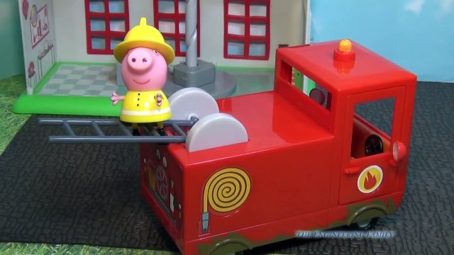 pepa PEPPA PIG Nickelodeon Peppa Fire Truck BBC & Nick JR Peppa Playset Toy Peppa