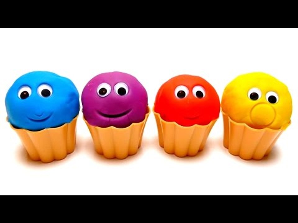 Play-Doh Ice Cream Cups with Surprise Egg Toys