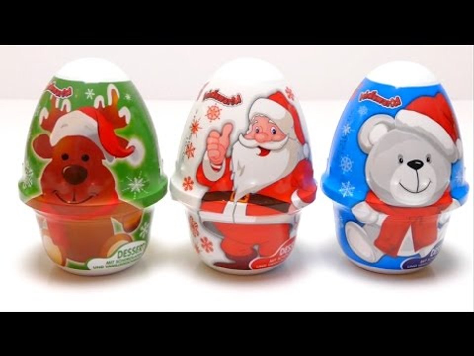 Kids World Christmas Chocolate Dessert with Surprise Toys