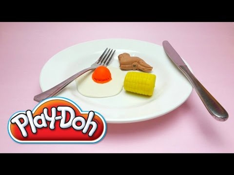 Play-Doh Breakfast with Surprise Toys