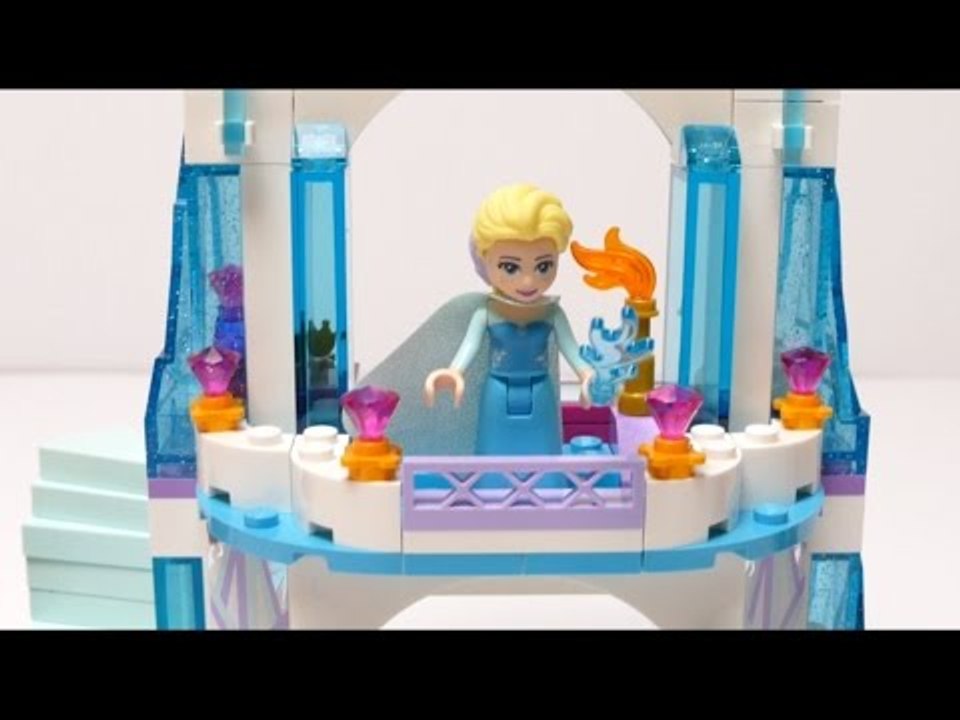 LEGO Disney Princess Elsa's Sparkling Ice Castle 41062 Unboxing Video