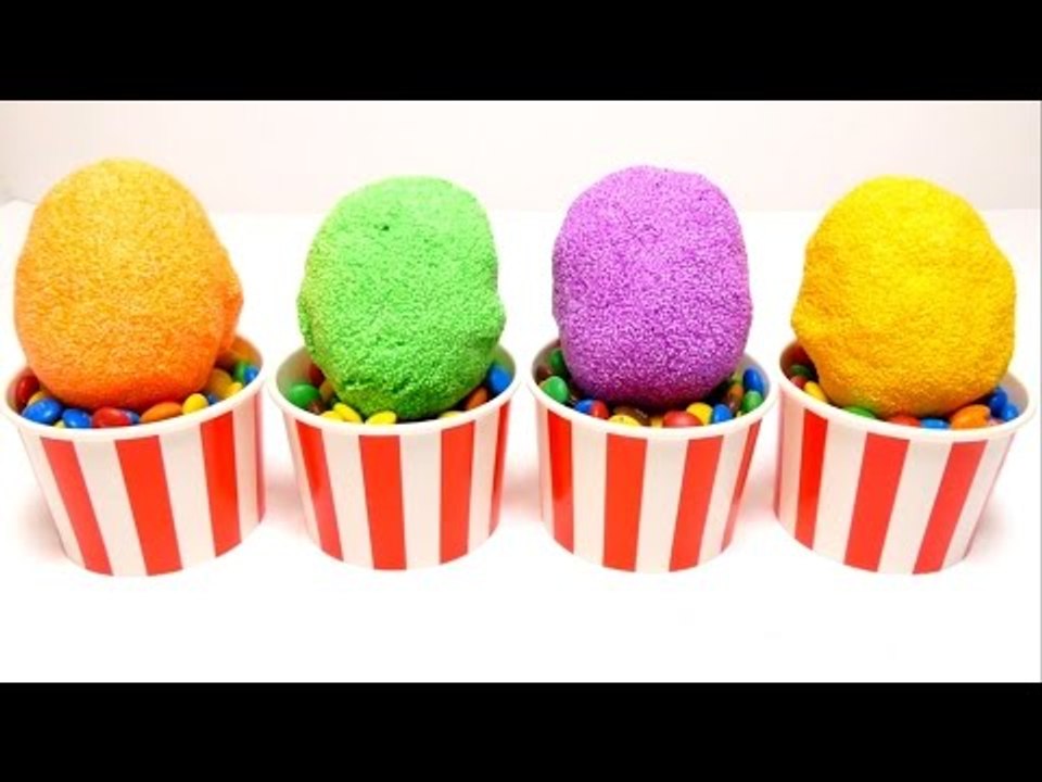 M&M's & Foam Pearls Putty Clay Floam Surprise Toys Game