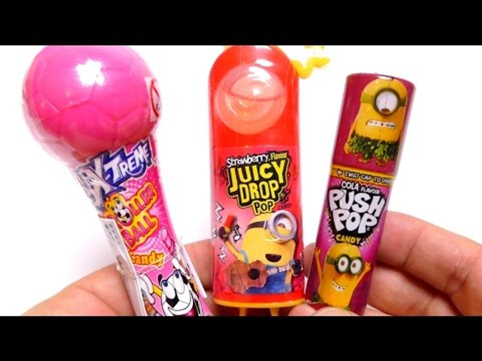 Push POP & Juicy Drop Pop & X-treme Roller Ball