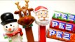 PEZ Christmas Edition - Candy Dispenser (Snowman, Santa Claus & Reindeer)