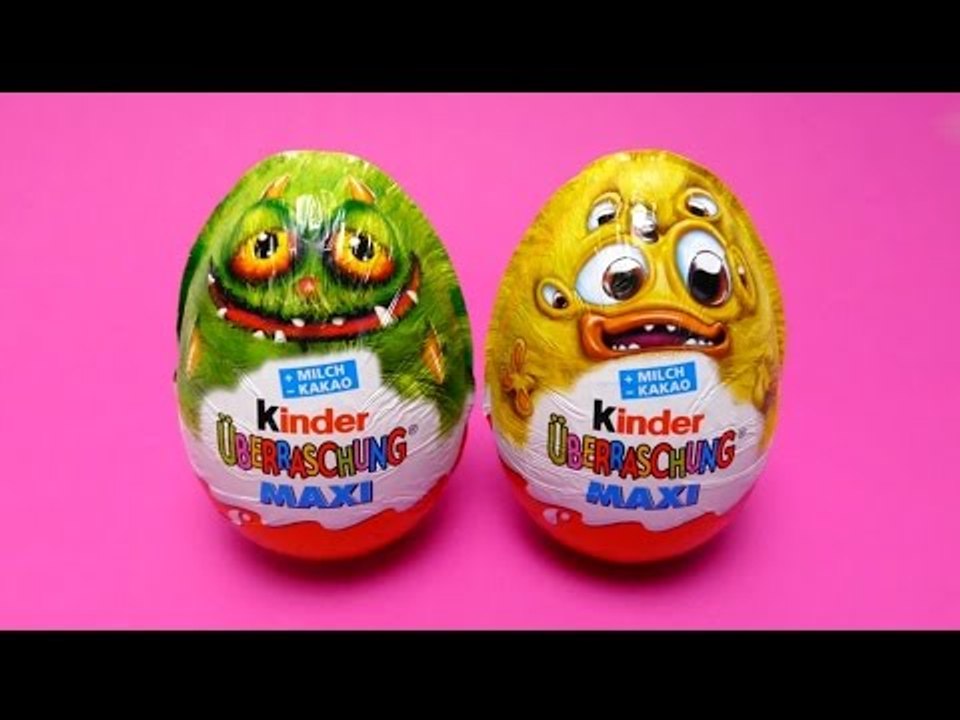 2 Maxi Monster Surprise Eggs Surprise Eggsfor Kids & Collectors
