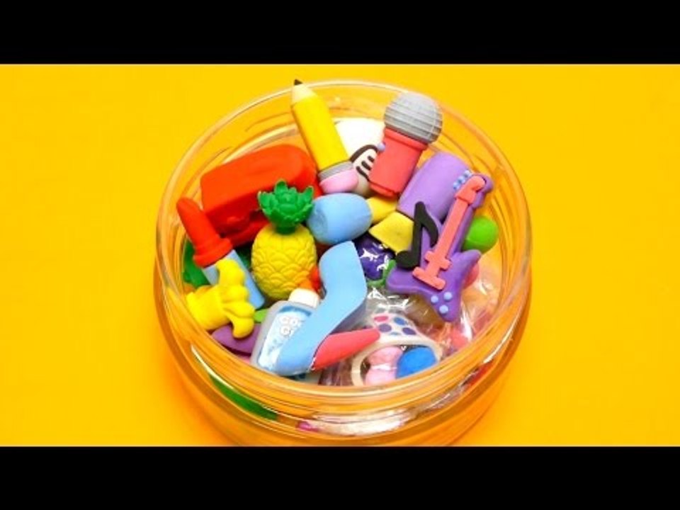 Kawaii Eraser Collection from Japan   お弁当消しゴム