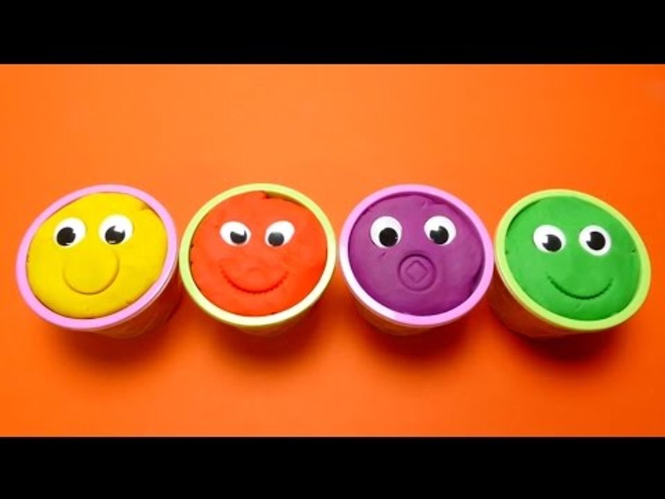 Play-Doh Ice Cream Bowls with Spoon & Surprise Toys Fun