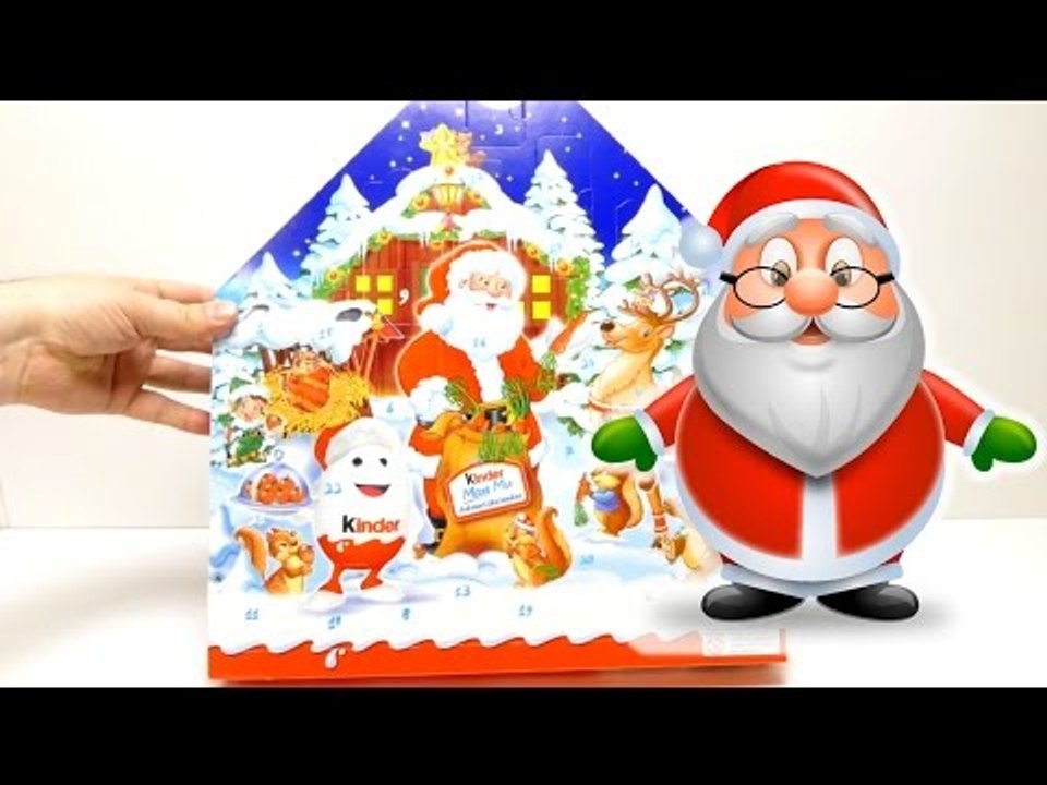 Christmas Advent Calendar 2015 - Kinder Maxi Mix - Surprise Eggs and much more