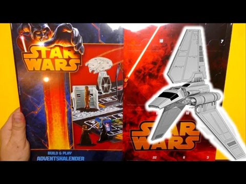 Star Wars Advent Calendar with Surprise Toys