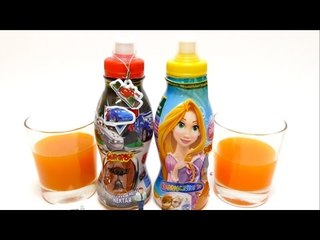 Surprise Drinks - Disney Princess & Cars - Surprise Egg Bottle with FROZEN Toy