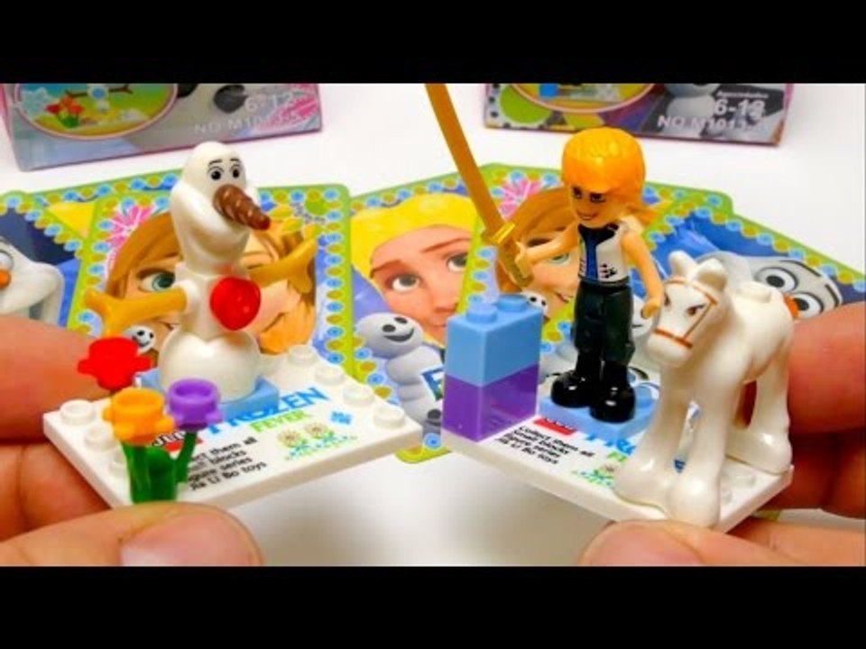 FROZEN Fever Bricks - Olaf & Hans (Lego like blocks)