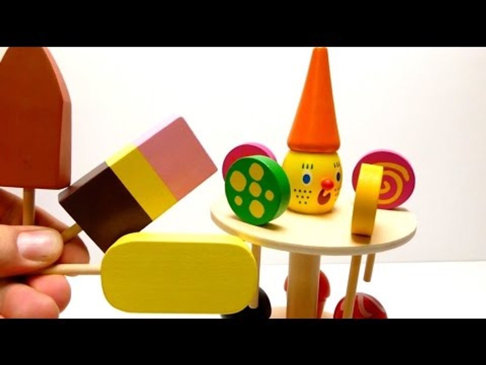 Ice Cream Cone & Lollipop - Wooden Toys Unboxing