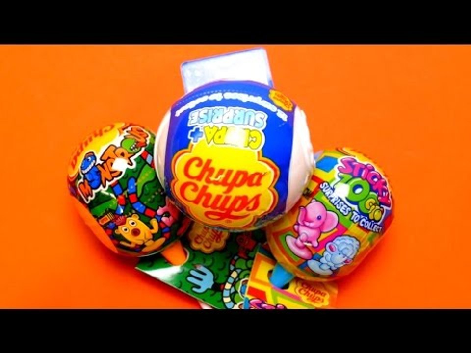 Chupa Chups Surprise Ball & Sticky Zoo Toys