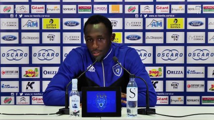 Bastia-Reims : Conf. d'avant-match de S. Fofana