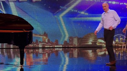Musicians Stuart and Gareth blow their own... trombone! | Britains Got Talent 2015