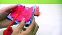 ice cream Peppa Pig Family Play Doh Makes Ice-Cream Playset Frozen Toys peppa pig