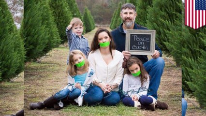 Want peace on earth? Shut up yer women folk! Bad Xmas pic goes viral