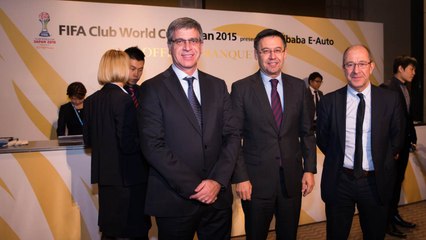 El Barça, al sopar de gala del Mundial de Clubs