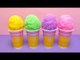 Fancy Foam Clay Surprise Eggs for Kids (Hello Kitty, Star Wars Sticker, Minion & Spider)