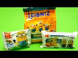 Minions Snacks & Cookies - Leibniz Minions, Sandwich Minions & Crispy Chocs Minions