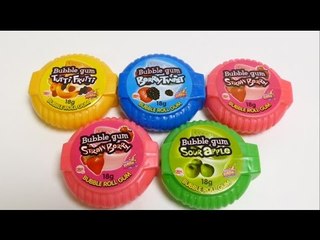 Bubble Gum Rolls - 5 Flavors Mix