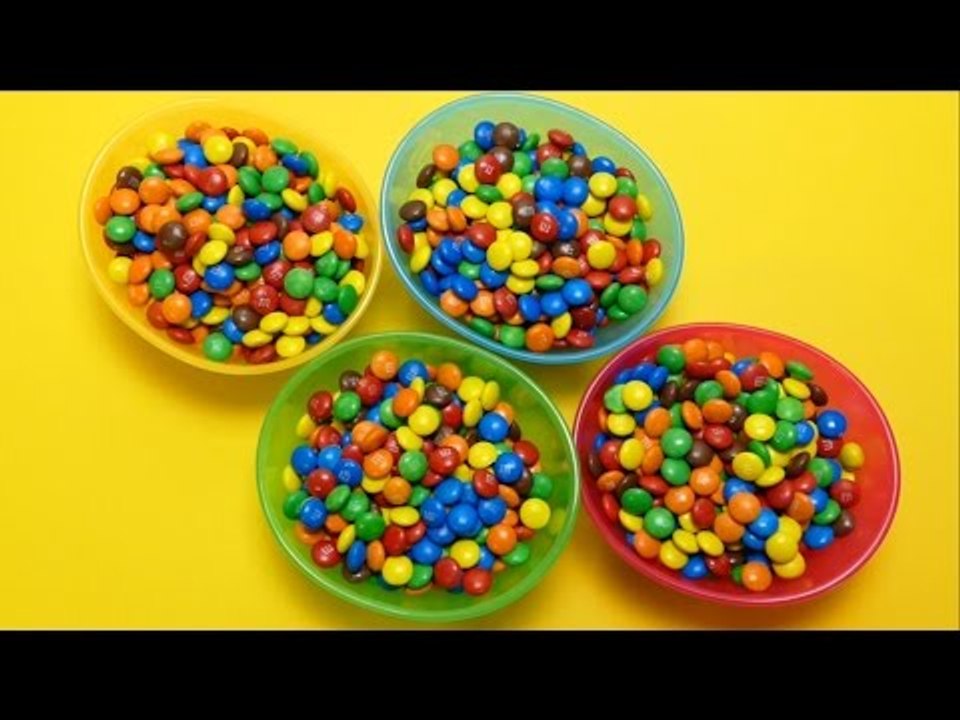 M&M's Surprise Toys Hide & Seek Game (Hello Kitty, Monsters Academy, Surprise Egg & Minion)