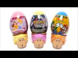 Disney Princess, SUPER MARIO & PokeMon - Surprise Egg Unboxing