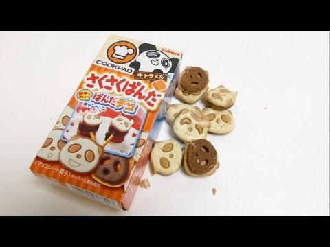 Cookpad Sakusaku Panda Chocolate Biscuits by Kabaya