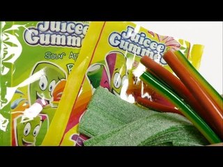 Juicee Gummee Rainbow Pencil & Sour Apple Belt