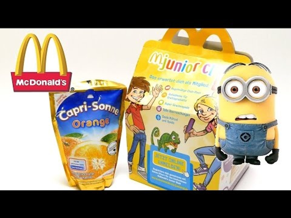 McDonald's Minions Summer 2015 Happy Meal Toys Vampire Minion 4K