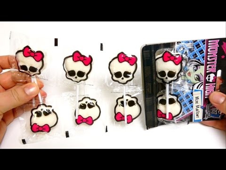 Monster High Mini Mallow Lollipops