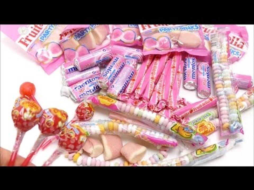 Glamorous Candy MIX - Chupa Chups Lollipops, Mentos & Fruittella