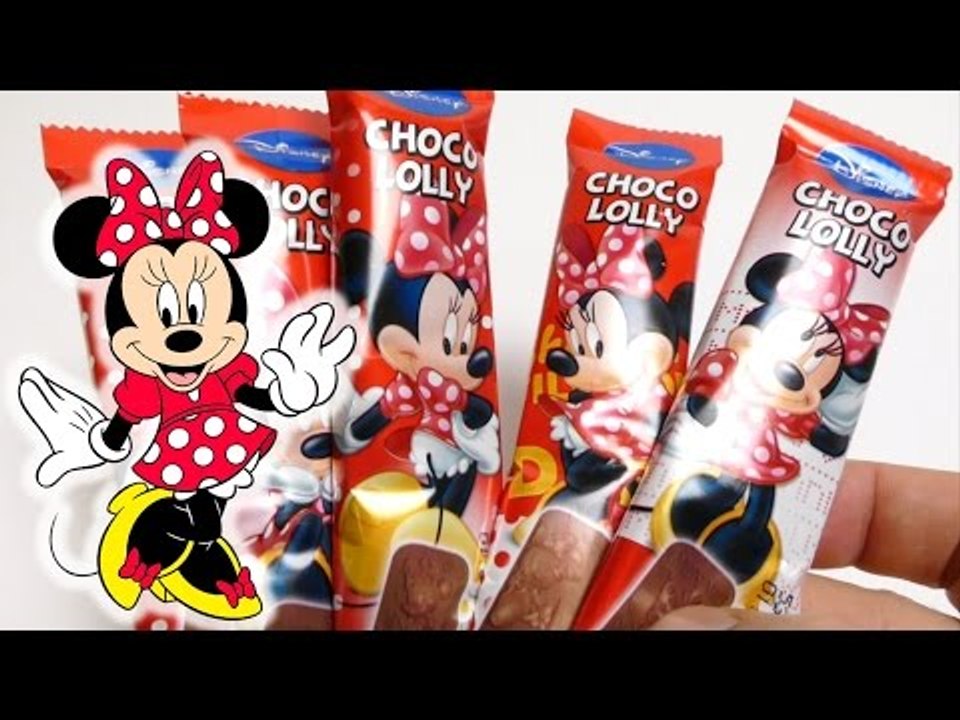 Choco Lolly Minnie Mouse Lollipops Disney Candies