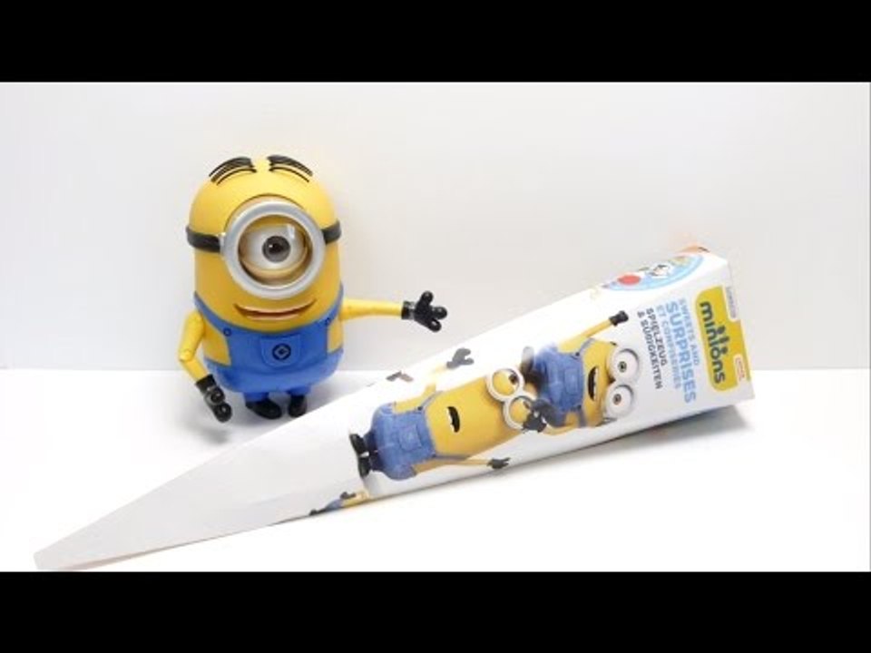 Minions School Cone with Surprise Stickers