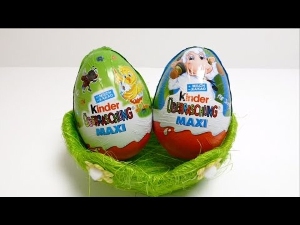 MINIONS KINDER Maxi Surprise Easter Eggs