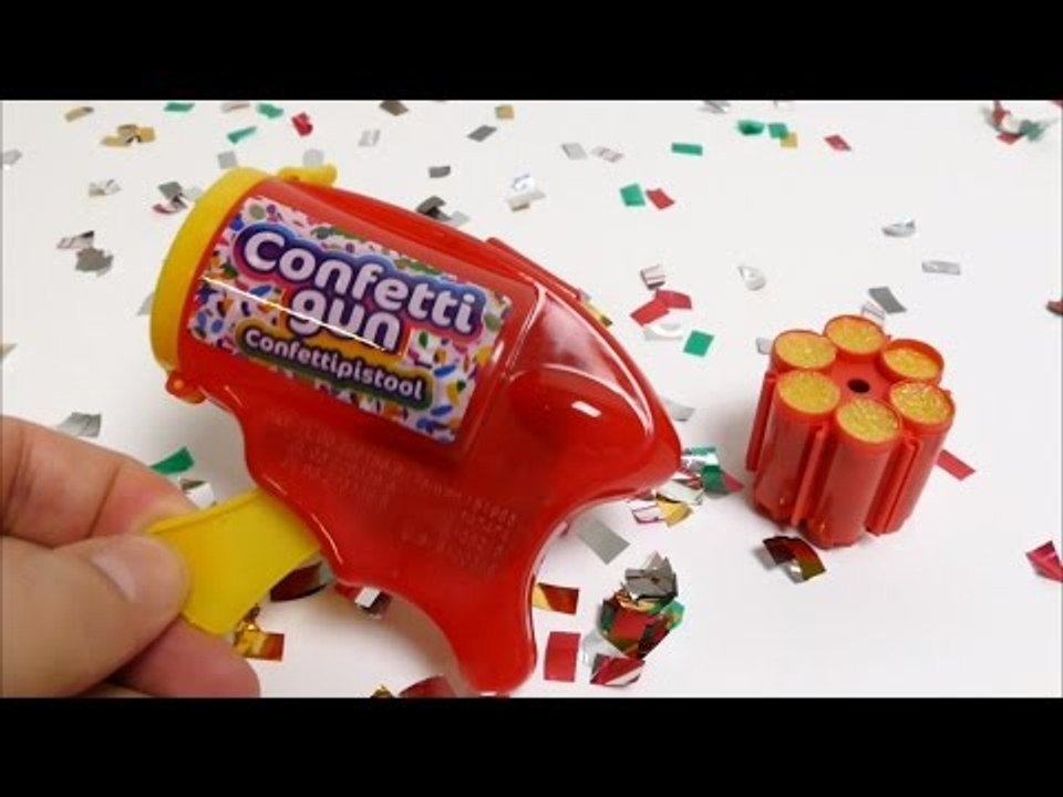 Confetti Toy Gun for Kids - Confettipistol Fun