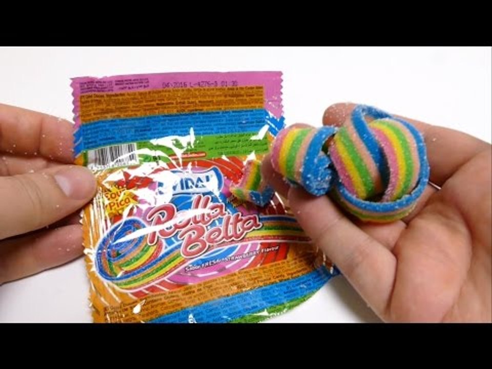 Vidal Rainbow Rolla Belta Multicolor Sour Belt