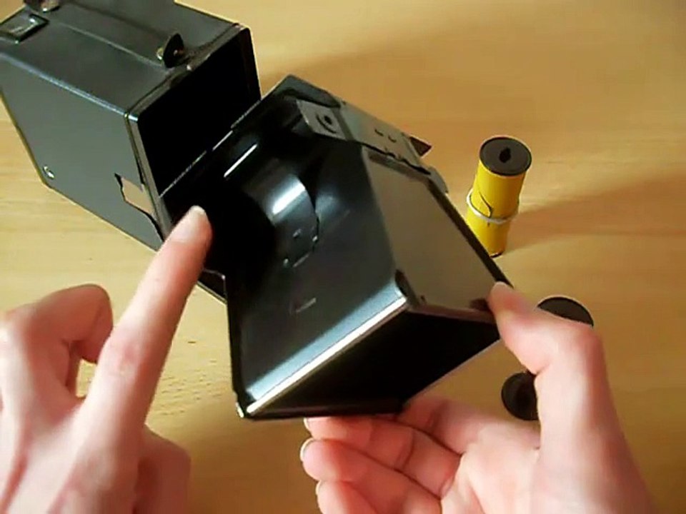 Agfa Synchrobox 600 Analog Kamera: Laden und Entladen Tutorial