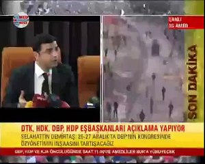 SELAHATTİN DEMİRTAŞ SERT KONUŞTU : SİZ ANCAK BU TOPRAKLARIN KANALİZASYONUNU TEMİZLERSİNİZ!