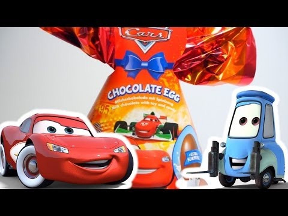 CHOCOLATE EGG CARS Kinder Surprise EGG PEZ Cars