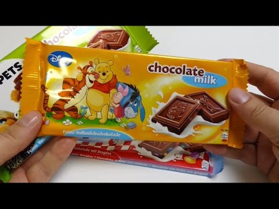 Chocolate Disney, Planes, The Muppets, Disney & Winnie Pooh Chocolate