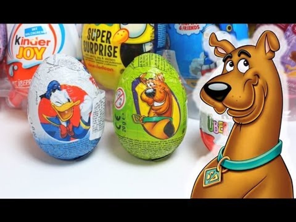 Mickey Mouse Scooby Doo Kinder Surprise EGG