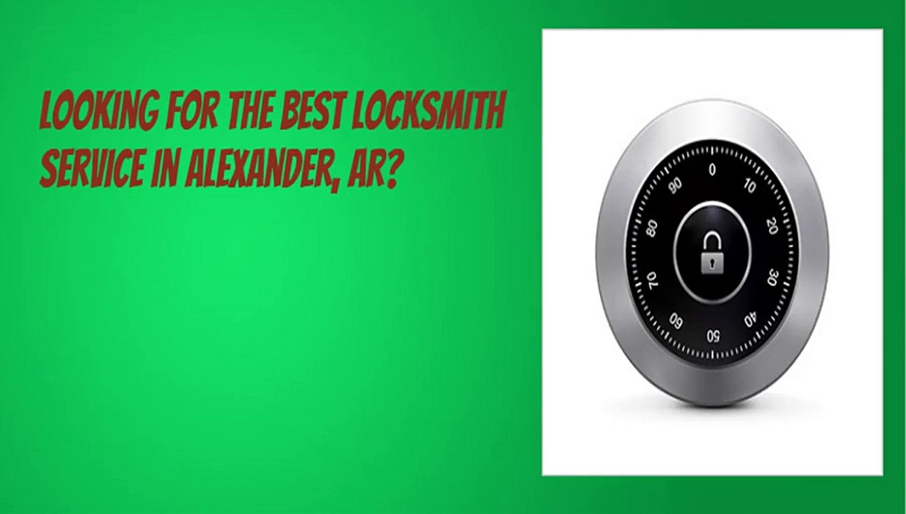 Alexander, AR Safe Locksmiths
