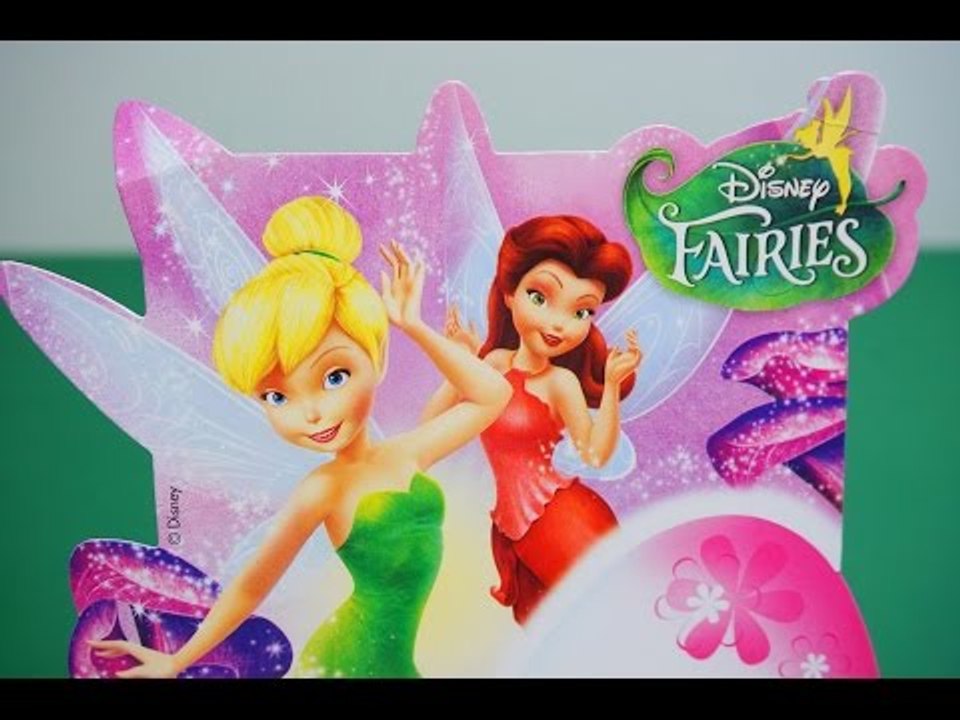 2 Kinder Surprise EGGs Disney Fairies Zarina Klara
