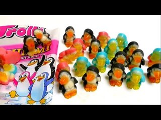 Cute Penguin Fruit Gum Candies by Trolli