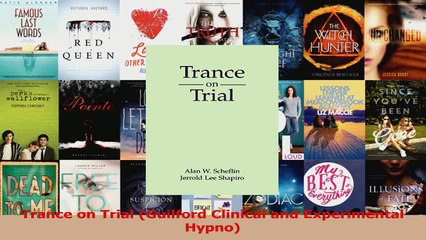 Trance on Trial Guilford Clinical and Experimental Hypno PDF